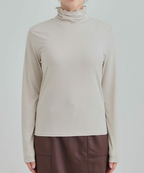 SHOO・LA・RUE / シューラルー カットソー | 【あったか】タートルネックインナー | 詳細13