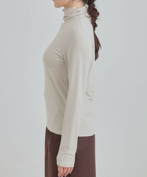 SHOO・LA・RUE / シューラルー カットソー | 【あったか】タートルネックインナー | 詳細14