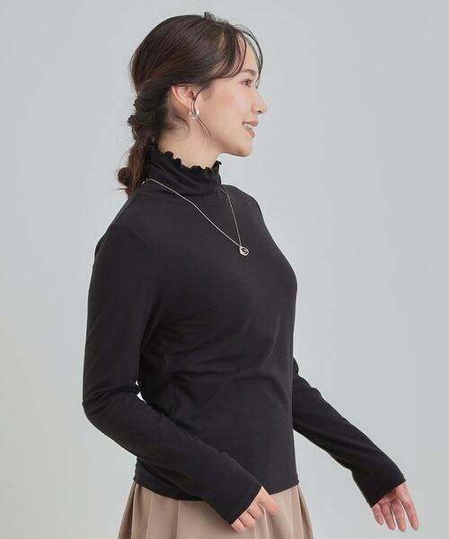 SHOO・LA・RUE / シューラルー カットソー | 【あったか】タートルネックインナー | 詳細6