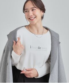 SHOO・LA・RUE / シューラルー カットソー | ロゴ刺繍ロンT