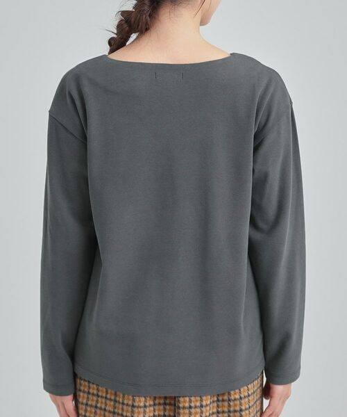 SHOO・LA・RUE / シューラルー カットソー | ロゴ刺繍ロンT | 詳細15