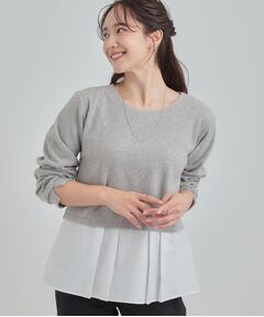 SHOO・LA・RUE / シューラルー カットソー | シャツレイヤード風トップス