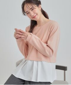 SHOO・LA・RUE / シューラルー カットソー | シャツレイヤード風トップス