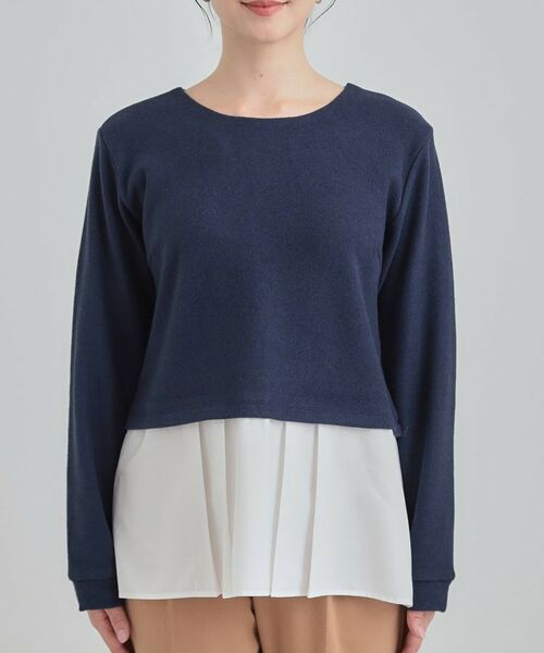 SHOO・LA・RUE / シューラルー カットソー | シャツレイヤード風トップス | 詳細13