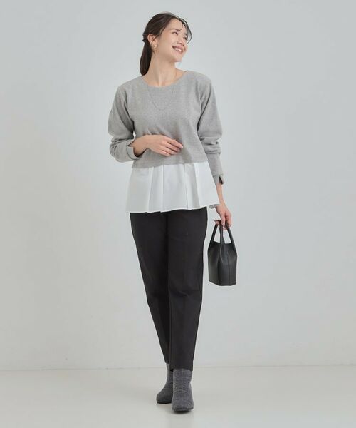 SHOO・LA・RUE / シューラルー カットソー | シャツレイヤード風トップス | 詳細3