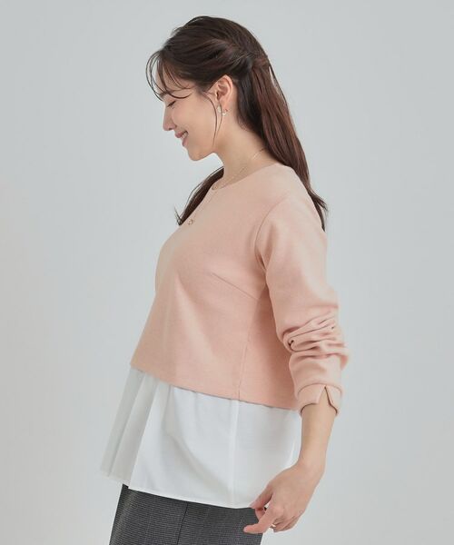 SHOO・LA・RUE / シューラルー カットソー | シャツレイヤード風トップス | 詳細6