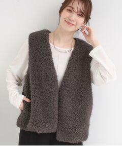 SHOO・LA・RUE / シューラルー ベスト | ふわふわファーベスト