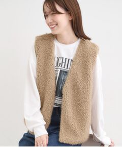 SHOO・LA・RUE / シューラルー ベスト | ふわふわファーベスト