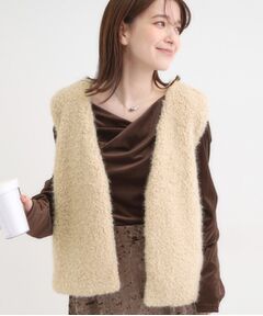SHOO・LA・RUE / シューラルー ベスト | ふわふわファーベスト