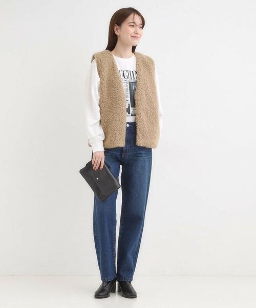 SHOO・LA・RUE / シューラルー ベスト | ふわふわファーベスト | 詳細11