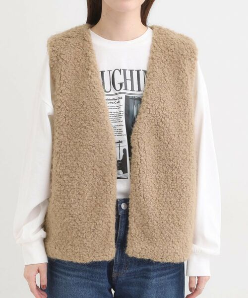 SHOO・LA・RUE / シューラルー ベスト | ふわふわファーベスト | 詳細13