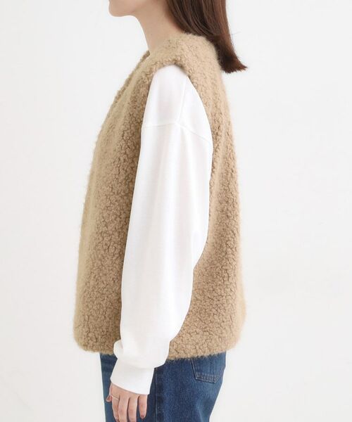 SHOO・LA・RUE / シューラルー ベスト | ふわふわファーベスト | 詳細14