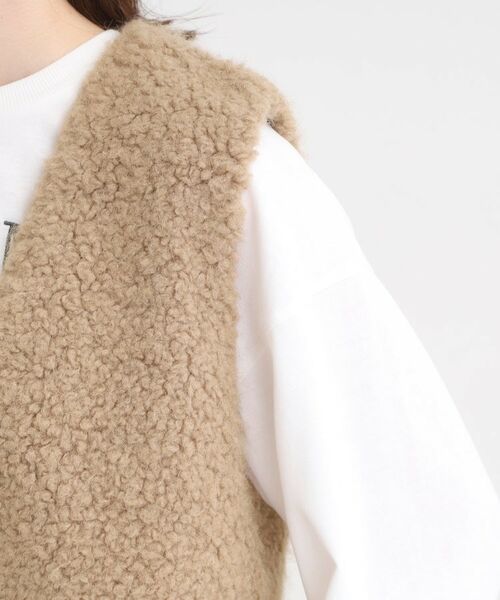 SHOO・LA・RUE / シューラルー ベスト | ふわふわファーベスト | 詳細17