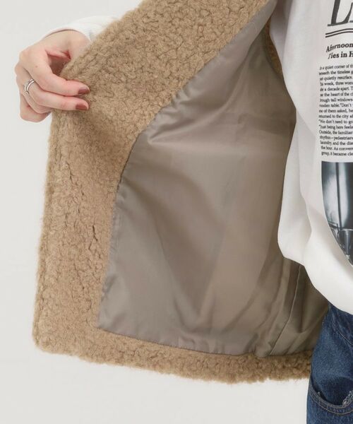 SHOO・LA・RUE / シューラルー ベスト | ふわふわファーベスト | 詳細20