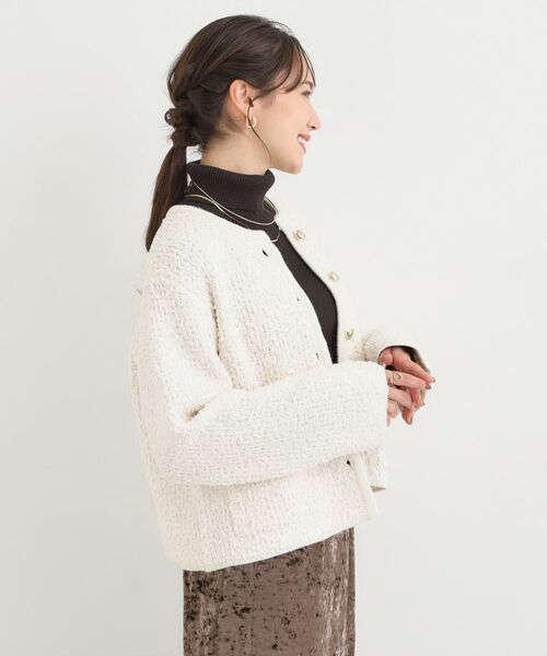 SHOO・LA・RUE / シューラルー カーディガン・ボレロ | ◆ポコポコニットカーディガン | 詳細2