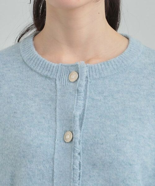 SHOO・LA・RUE / シューラルー カーディガン・ボレロ | 【洗濯機可/S-LL】きちんと感が魅力 ジャケットライクカーディガン | 詳細16