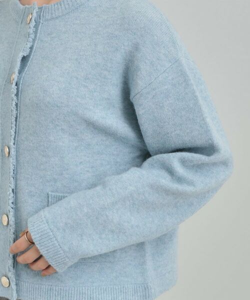 SHOO・LA・RUE / シューラルー カーディガン・ボレロ | 【洗濯機可/S-LL】きちんと感が魅力 ジャケットライクカーディガン | 詳細17