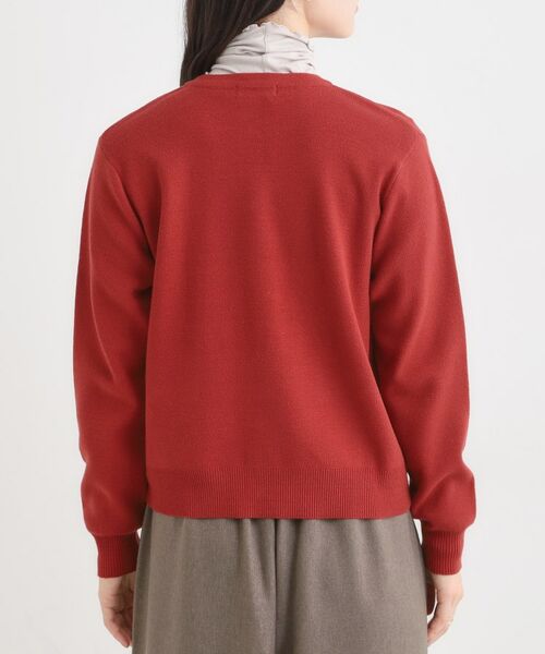 SHOO・LA・RUE / シューラルー カーディガン・ボレロ | 【セットアップ可/洗濯機可】もちもちタッチが心地よい クルーネックカーディガン | 詳細15