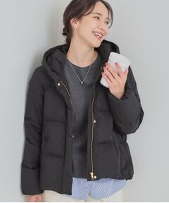 SHOO・LA・RUE / シューラルー ダウンジャケット・ベスト | 【撥水/洗える】ショートフーディーダウン