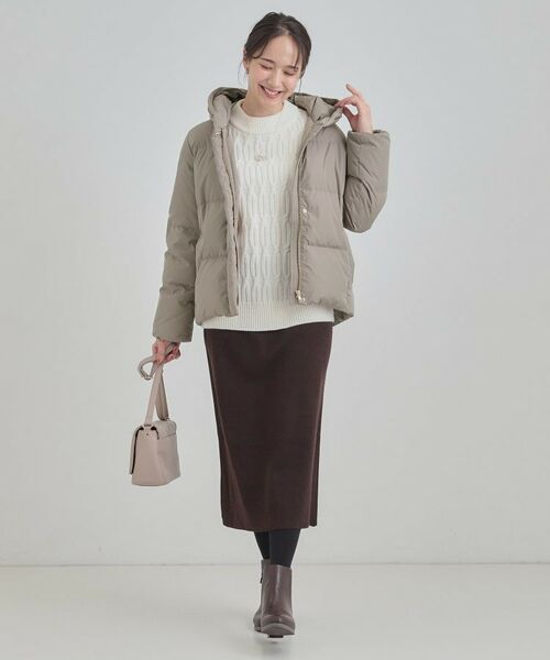 SHOO・LA・RUE / シューラルー ダウンジャケット・ベスト | 【撥水/洗える】ショートフーディーダウン | 詳細11