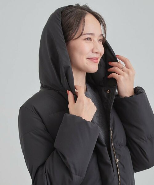 SHOO・LA・RUE / シューラルー ダウンジャケット・ベスト | 【撥水/洗える】ショートフーディーダウン | 詳細17