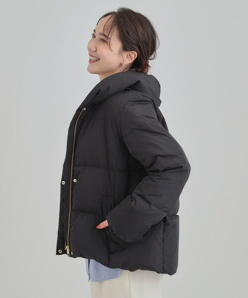 SHOO・LA・RUE / シューラルー ダウンジャケット・ベスト | 【撥水/洗える】ショートフーディーダウン | 詳細2