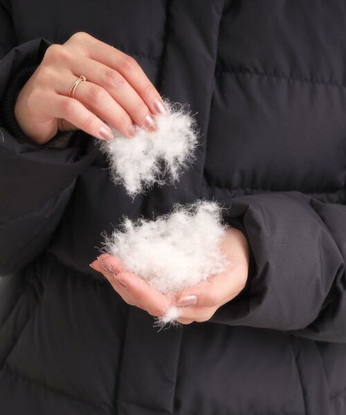 SHOO・LA・RUE / シューラルー ダウンジャケット・ベスト | 【撥水/洗える】ショートフーディーダウン | 詳細23