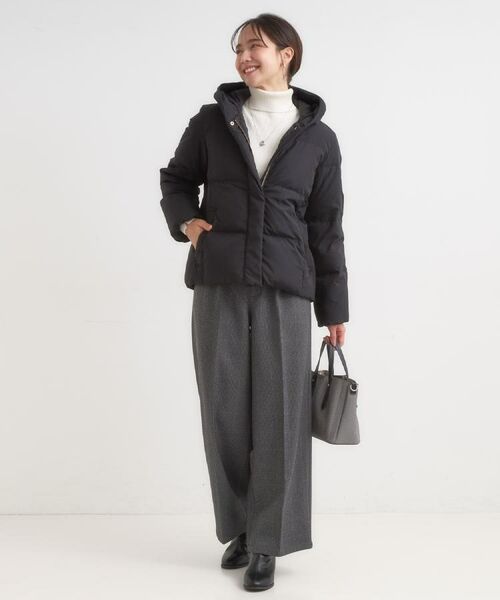 SHOO・LA・RUE / シューラルー ダウンジャケット・ベスト | 【撥水/洗える】ショートフーディーダウン | 詳細27