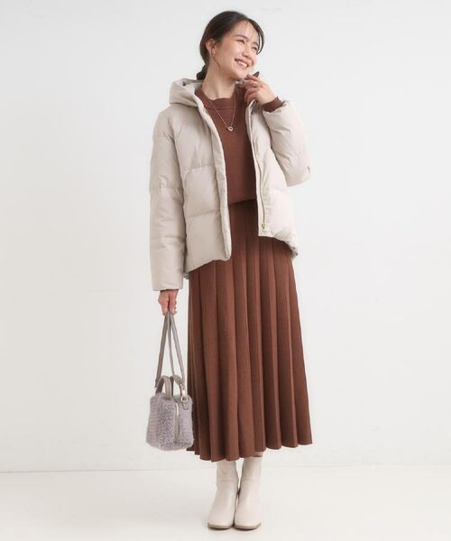 SHOO・LA・RUE / シューラルー ダウンジャケット・ベスト | 【撥水/洗える】ショートフーディーダウン | 詳細28