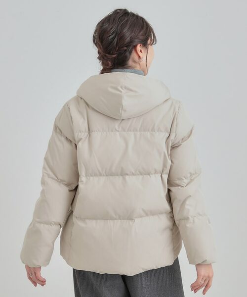 SHOO・LA・RUE / シューラルー ダウンジャケット・ベスト | 【撥水/洗える】ショートフーディーダウン | 詳細6