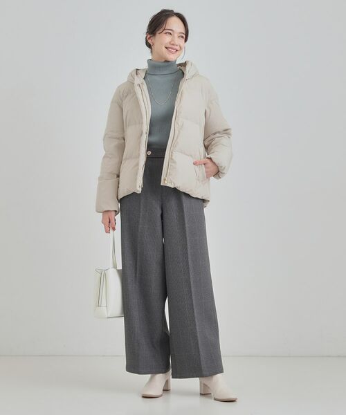 SHOO・LA・RUE / シューラルー ダウンジャケット・ベスト | 【撥水/洗える】ショートフーディーダウン | 詳細7