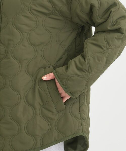 SHOO・LA・RUE / シューラルー レザーブルゾン・ジャケット | 【洗濯機可/撥水/S-LL】大人のための キルトオーバーブルゾン | 詳細18