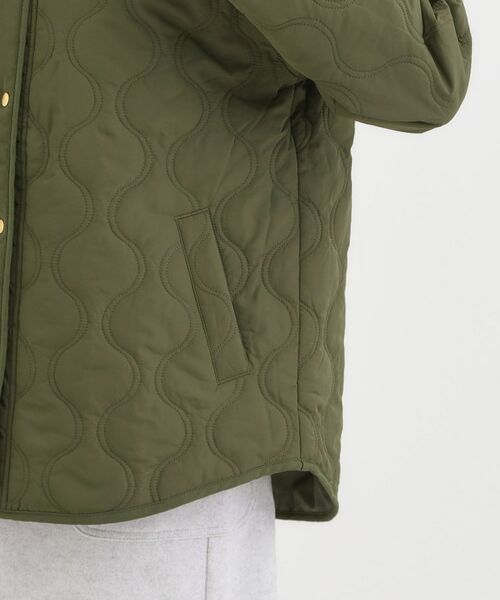 SHOO・LA・RUE / シューラルー レザーブルゾン・ジャケット | 【洗濯機可/撥水/S-LL】大人のための キルトオーバーブルゾン | 詳細19