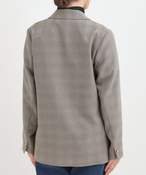 SHOO・LA・RUE / シューラルー テーラードジャケット | 【洗える/S-LL/セットアップ可】カジュアルからきれいめまで ダブルジャケット | 詳細15