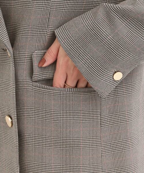 SHOO・LA・RUE / シューラルー テーラードジャケット | 【洗える/S-LL/セットアップ可】カジュアルからきれいめまで ダブルジャケット | 詳細18