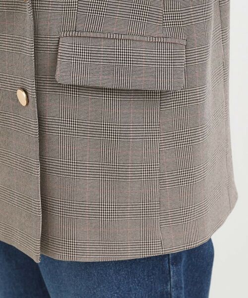 SHOO・LA・RUE / シューラルー テーラードジャケット | 【洗える/S-LL/セットアップ可】カジュアルからきれいめまで ダブルジャケット | 詳細19