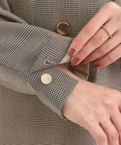 SHOO・LA・RUE / シューラルー テーラードジャケット | 【洗える/S-LL/セットアップ可】カジュアルからきれいめまで ダブルジャケット | 詳細21