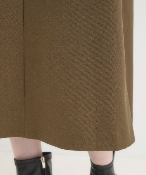 SHOO・LA・RUE / シューラルー ミニ丈・ひざ丈ワンピース | 【S-LL】ウール調スキッパージャンスカ | 詳細18