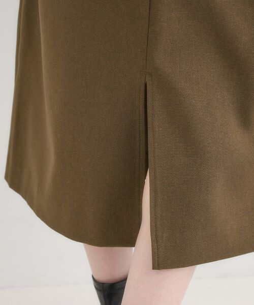 SHOO・LA・RUE / シューラルー ミニ丈・ひざ丈ワンピース | 【S-LL】ウール調スキッパージャンスカ | 詳細19