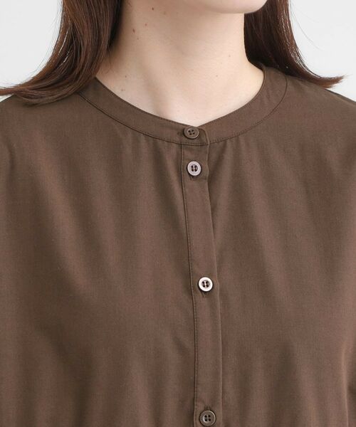 SHOO・LA・RUE / シューラルー チュニック | 【S-LL】自然に体型カバー 切り替えギャザーチュニックシャツ | 詳細16