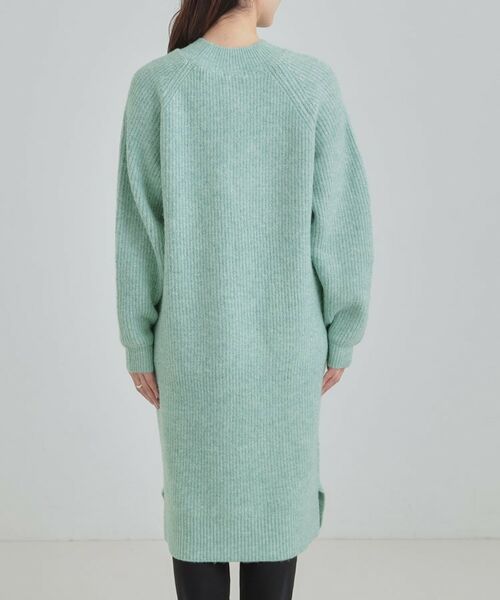 SHOO・LA・RUE / シューラルー ミニ丈・ひざ丈ワンピース | 【着丈選べる】ケーブル柄 ミックスニットワンピース | 詳細26