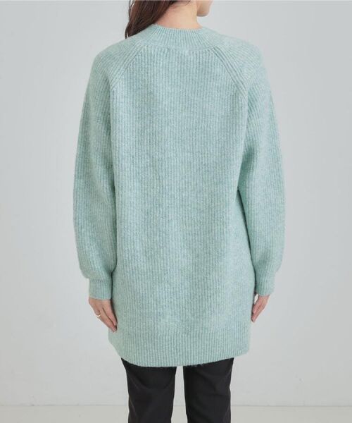 SHOO・LA・RUE / シューラルー ミニ丈・ひざ丈ワンピース | 【着丈選べる】ケーブル柄 ミックスニットワンピース | 詳細27