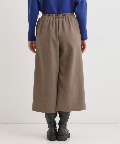 SHOO・LA・RUE / シューラルー ショート・ハーフ・半端丈パンツ | 【洗濯機可/S-LL】美脚見え あったか圧縮ニット ガウチョパンツ | 詳細23