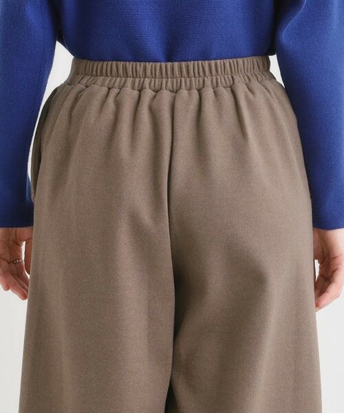 SHOO・LA・RUE / シューラルー ショート・ハーフ・半端丈パンツ | 【洗濯機可/S-LL】美脚見え あったか圧縮ニット ガウチョパンツ | 詳細25