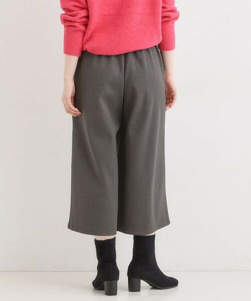 SHOO・LA・RUE / シューラルー ショート・ハーフ・半端丈パンツ | 【洗濯機可/S-LL】美脚見え あったか圧縮ニット ガウチョパンツ | 詳細6