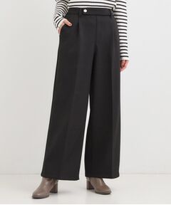 SHOO・LA・RUE / シューラルー パンツ | 【着丈選べる】ウールフィールあったか裏起毛ワイドパンツ