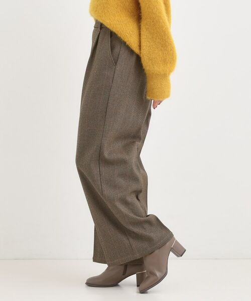 SHOO・LA・RUE / シューラルー パンツ | 【着丈選べる】ウールフィールあったか裏起毛ワイドパンツ | 詳細23