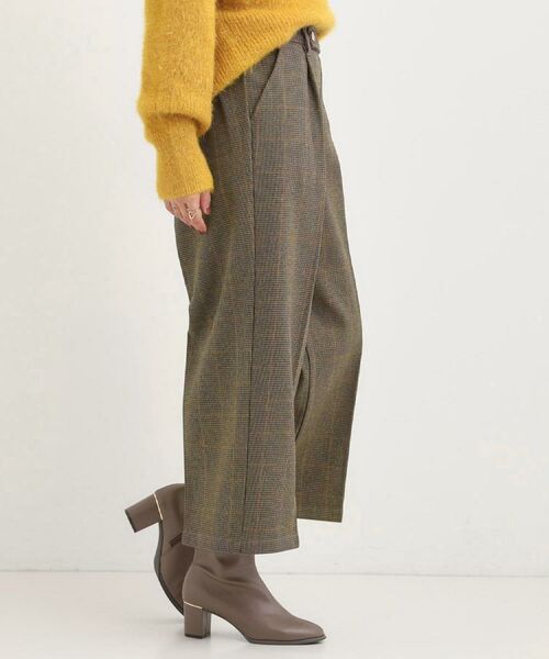 SHOO・LA・RUE / シューラルー パンツ | 【着丈選べる】ウールフィールあったか裏起毛ワイドパンツ | 詳細26