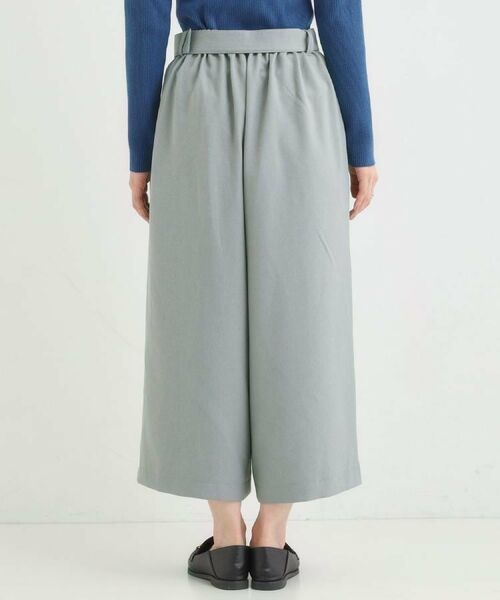 SHOO・LA・RUE / シューラルー パンツ | 【着丈選べる/S-LL】大人のきれいめスタイルに ベルト付きワイドパンツ | 詳細27