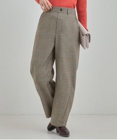 SHOO・LA・RUE / シューラルー パンツ | 【あったか】チェックカーブパンツ